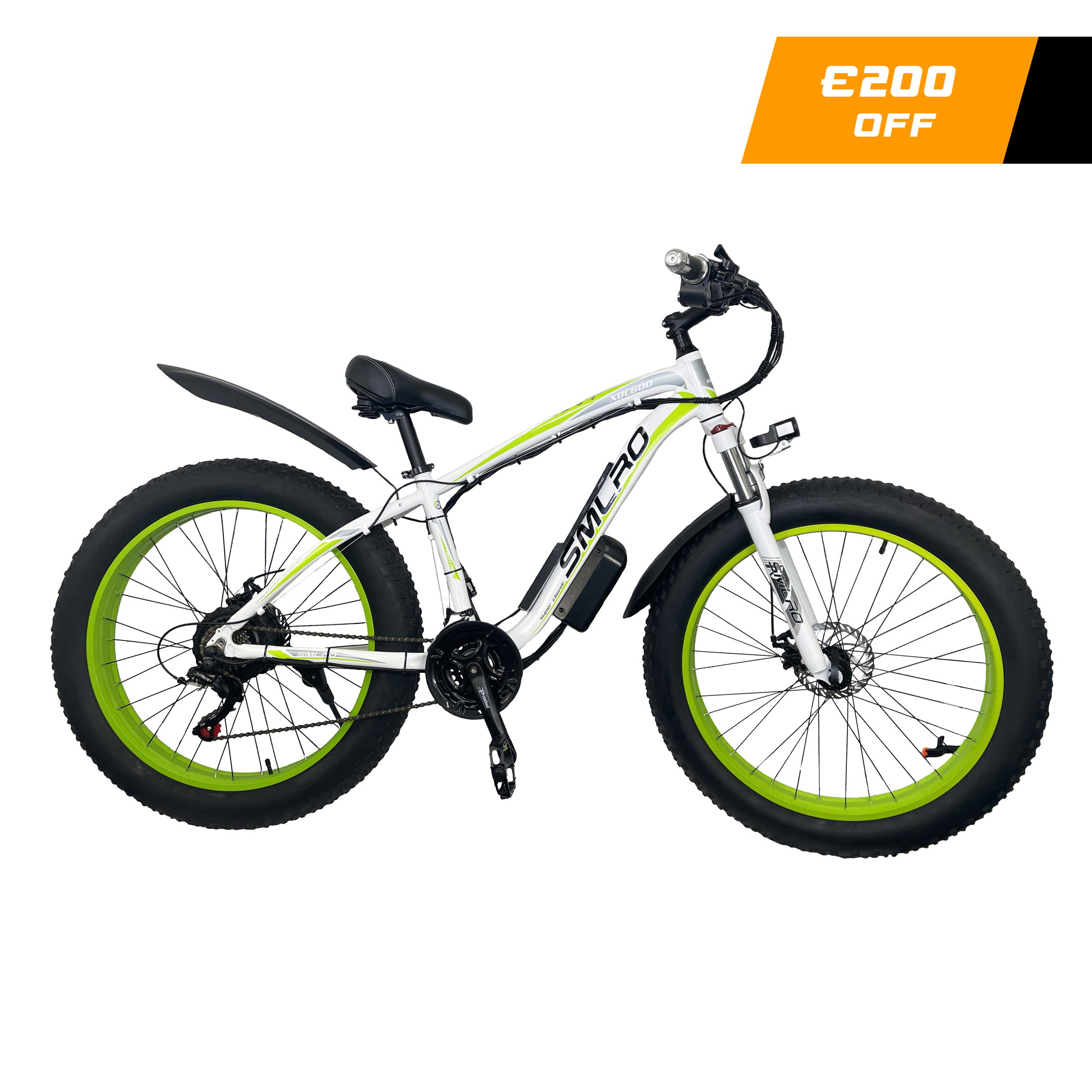 Smlro XDC-600 Electric Bike 500W 48V 16Ah – Doctor Scooter